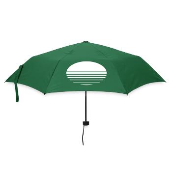 Coucher de fond - Parapluie standard - vert bouteille - Devant