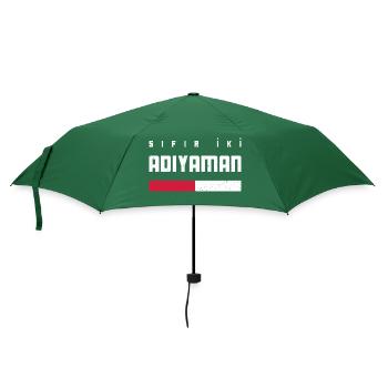 Adiyaman 02 - Regenschirm (klein) - Flaschengrün - Vorne