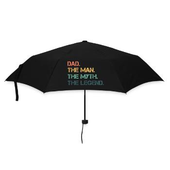 Dad The Man The Myth The Legend Father's Day - Parapluie standard - noir - Devant
