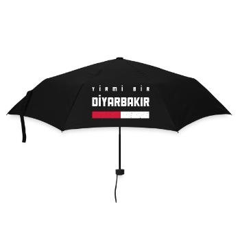 Diyarbakir 21 Turkey Turkiye Gift Holiday Kurd - Umbrella (small) - black - Front