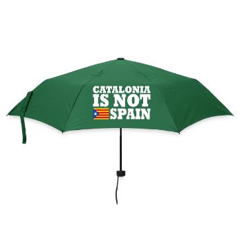 catalonia is not spain - Umbrella (small) - bottlegreen - Front