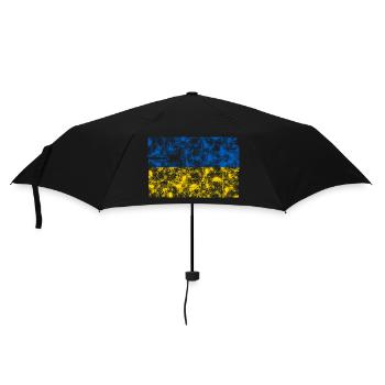 Ukraine - Umbrella (small) - black - Front