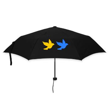 Ukraine - Umbrella (small) - black - Front