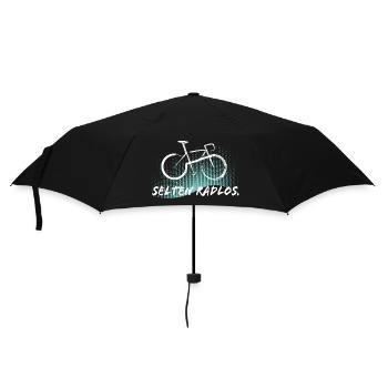 Selten Radlos - Fahrrad - Regenschirm (klein) - Schwarz - Vorne