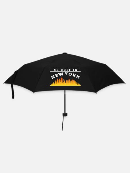 No Quit In New York Europe Usa - Umbrella (small) - black