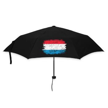 Coup de pinceau Drapeau néerlandais - Parapluie standard - noir - Devant