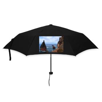 Affiche Madère Portugal - Parapluie standard - noir - Devant
