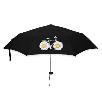 Chamomile bike - Umbrella (small) - black - Front