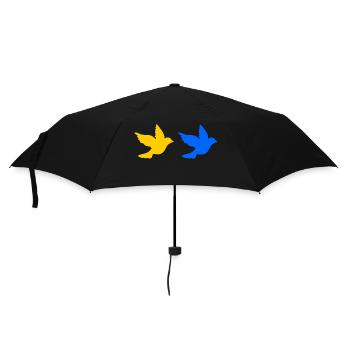 Ukraine - Umbrella (small) - black - Front