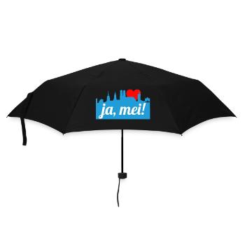 Oui mon Dieu! - Parapluie standard - noir - Devant