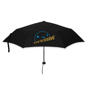 le jour que vous méritez - Parapluie standard - noir - Devant