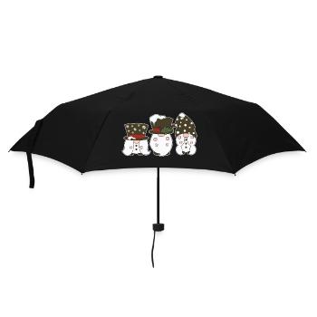 Noël Noël Gnomies - Parapluie standard - noir - Devant