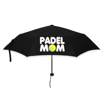 Padel Cadeau pour les mamans qui jouent au padel - Parapluie standard - noir - Devant