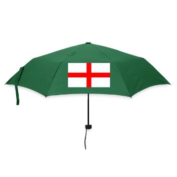 Saint George Flag of England - Umbrella (small) - bottlegreen - Front
