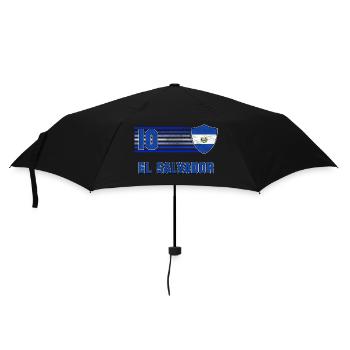 El Salvador Football Team - Umbrella (small) - black - Front