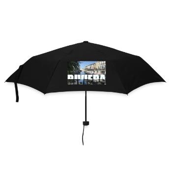 Riviera - Regenschirm (klein) - Schwarz - Vorne