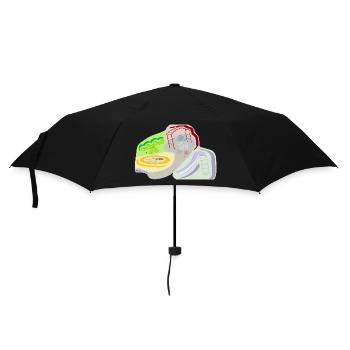 Playground of my mind - Umbrella (small) - black - Front