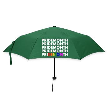 pride month demon - Regenschirm (klein) - Flaschengrün - Vorne