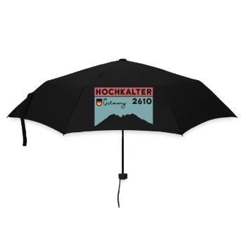 Hochkalter Überschreitung Normalweg Berg Wanderung - Regenschirm (klein) - Schwarz - Vorne