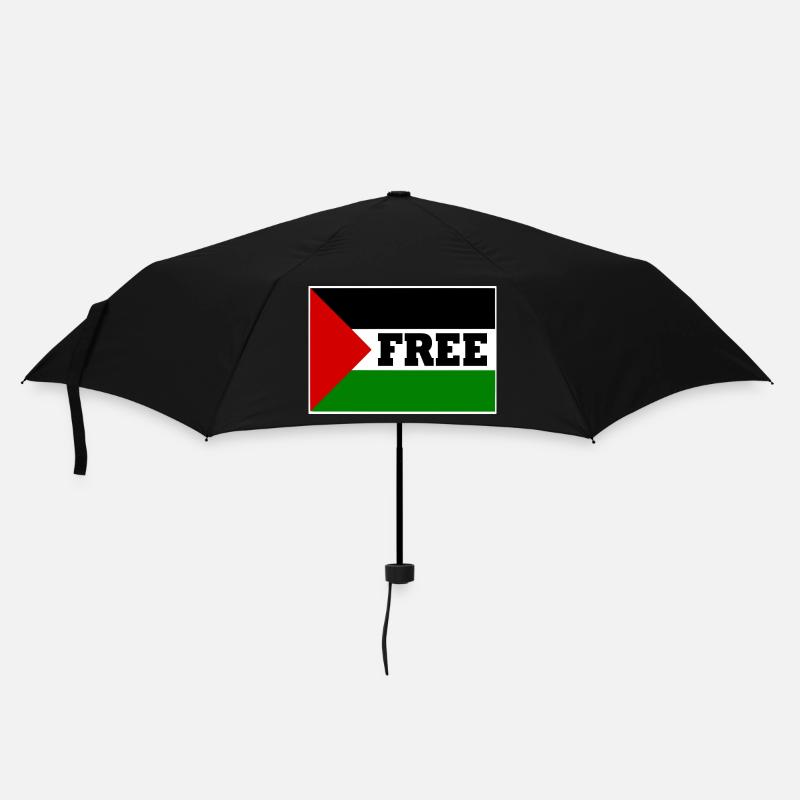 Free palestine - Parapluie standard - noir