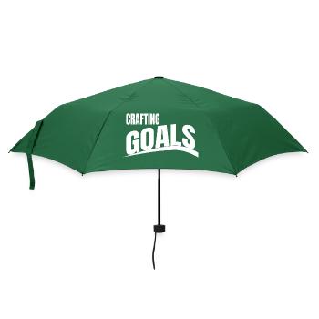 Blagues amusantes Entraînement Inspiration Originalité - Parapluie standard - vert bouteille - Devant