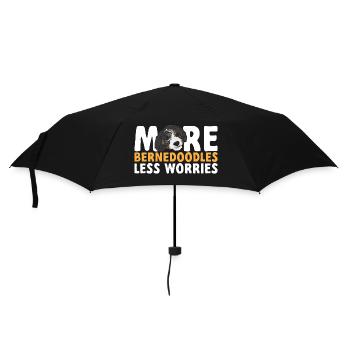 Bernedoodle Dog - Umbrella (small) - black - Front