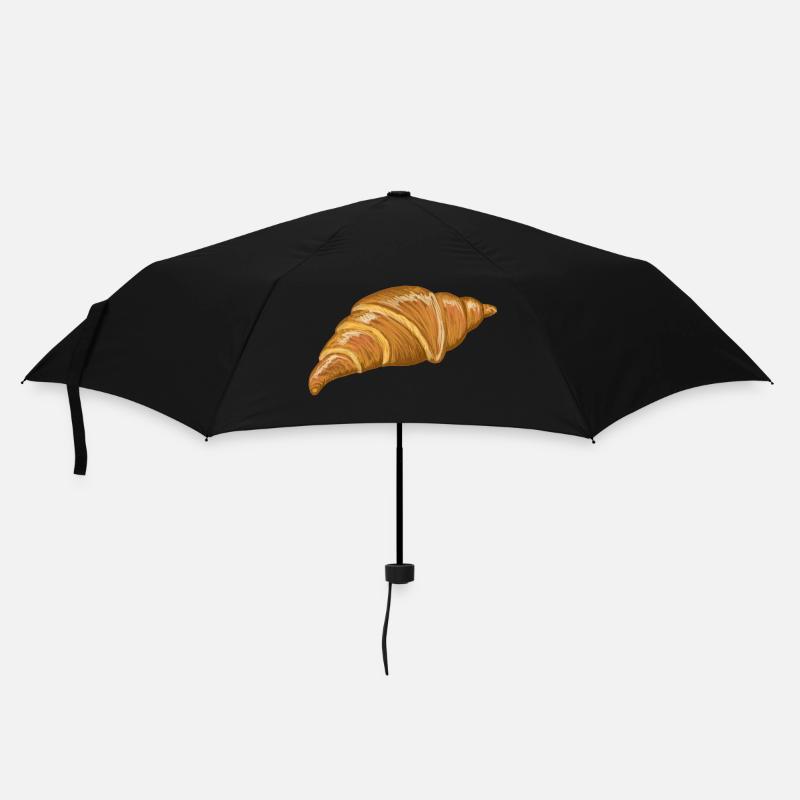 French croissant - Parapluie standard - noir