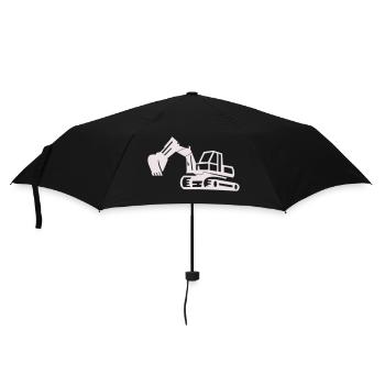 bagger - Regenschirm (klein) - Schwarz - Vorne
