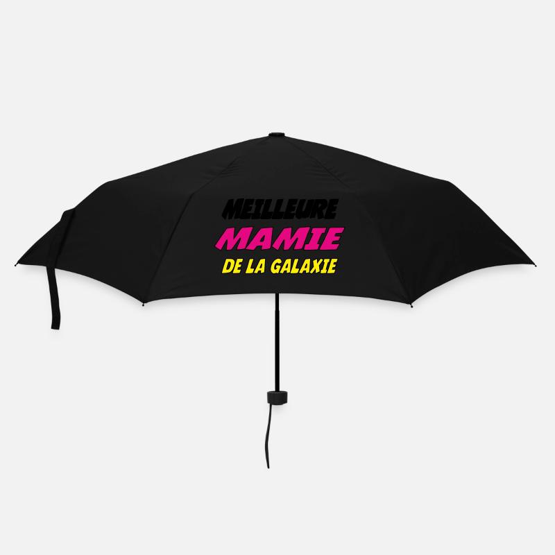 BESTE OMA DER GALAXIE - Regenschirm (klein) - Schwarz