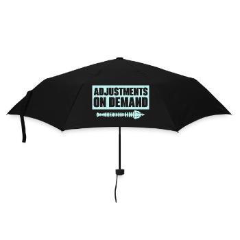 Adjustments On Demand Chiropractor Physical Therap - Umbrella (small) - black - Front