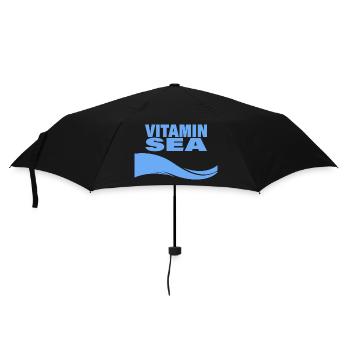 VITAMIN SEA - Umbrella (small) - black - Front
