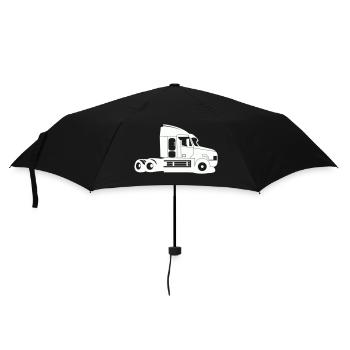 camion - Parapluie standard - noir - Devant