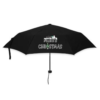 Merry Christmas - Umbrella (small) - black - Front