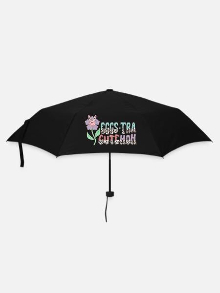 Eggs-Tra Cute Mom - Umbrella (small) - black