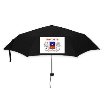 Mayotte - Parapluie standard - noir - Devant