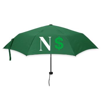 Letter n dollar - Umbrella (small) - bottlegreen - Front