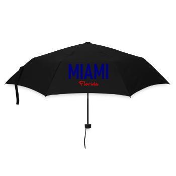 Miami - Florida - USA - United States of America - Regenschirm (klein) - Schwarz - Vorne