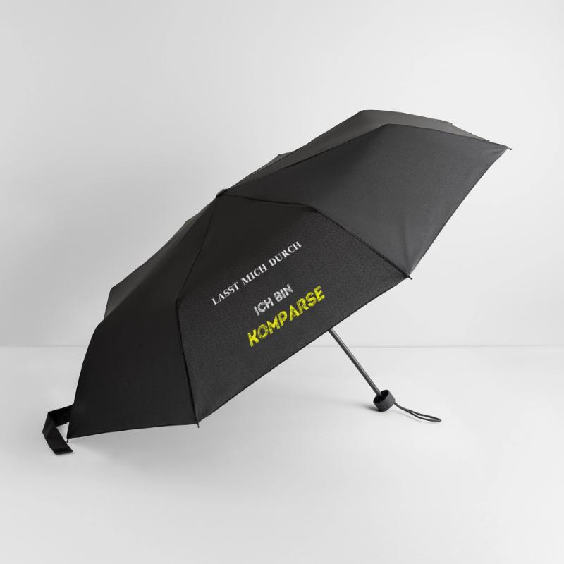Lasst mich durch, ich bin Komparse! Geschenkidee Regenschirm (klein)