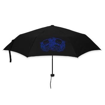 Two Kraken Peace Hand Sign Victory Symbol Hands - Umbrella (small) - black - Front