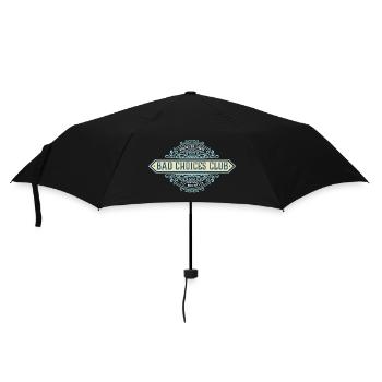 Bad Choices Club – Make good stories retro vintage - Umbrella (small) - black - Front