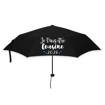 Je Vais Être Cousin 2026 Annonce Grossesse - Parapluie standard - noir - Devant