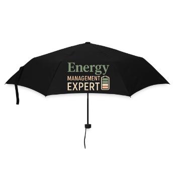 Self Care, Healing In Progress, Rest, Soft - Umbrella (small) - black - Front