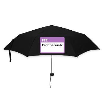 Department of Schild Lila - Umbrella (small) - black - Front