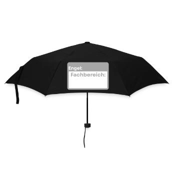 Please upload design - Umbrella (small) - black - Front