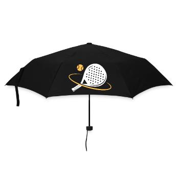 I can't I have padel - Umbrella (small) - black - Front