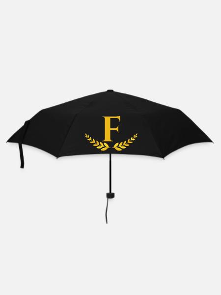 F - Regenschirm (klein) - Schwarz