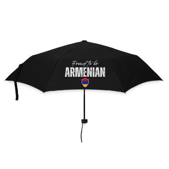 Proud to be Armenian, made in Armenia - Umbrella (small) - black - Front