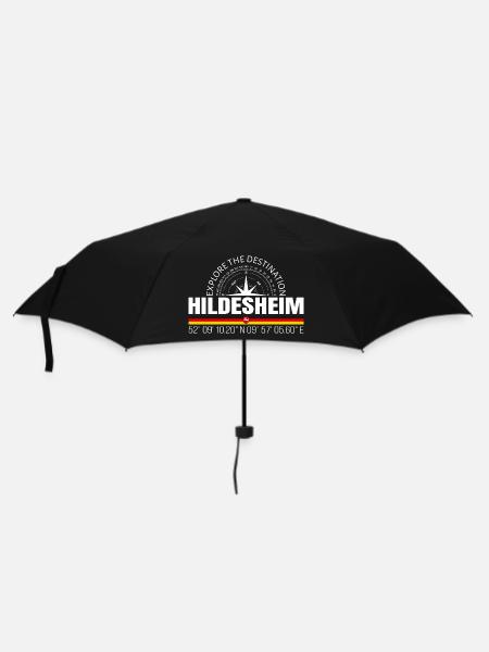 Hildesheim - Regenschirm (klein) - Schwarz