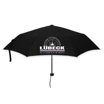 Lübeck - Umbrella (small) - black - Front