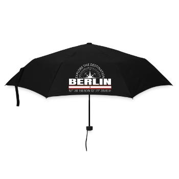 Berlin - Parapluie standard - noir - Devant
